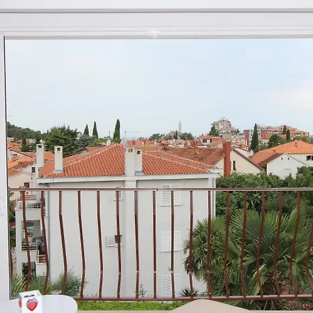 Bezauberndes Mit Blick Auf Eufemia Von Von Der Dachterrasse * Rovinj