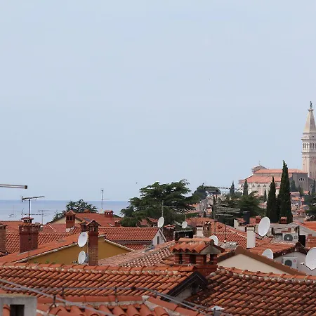 Bezauberndes Mit Blick Auf Eufemia Von Von Der Dachterrasse Apartmán Rovinj